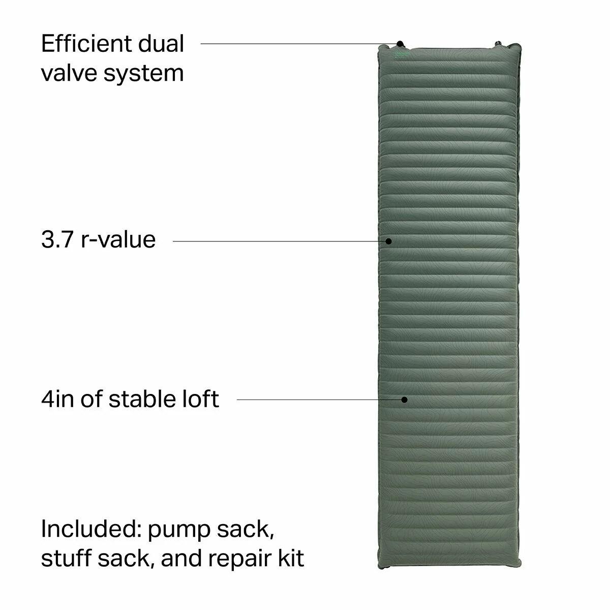 Therm-a-Rest Sleeping Pads NeoAir Topo Luxe Sleeping Pad 4 Therm-a-Rest Sleeping Pads NeoAir Topo Luxe Sleeping Pad - Image 2