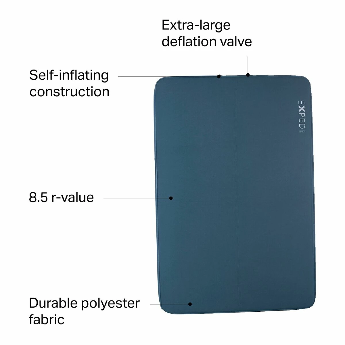 Exped Sleeping Pads DeepSleep Mat Duo 7.5 Sleeping Pad 4 Exped Sleeping Pads DeepSleep Mat Duo 7.5 Sleeping Pad - Image 2