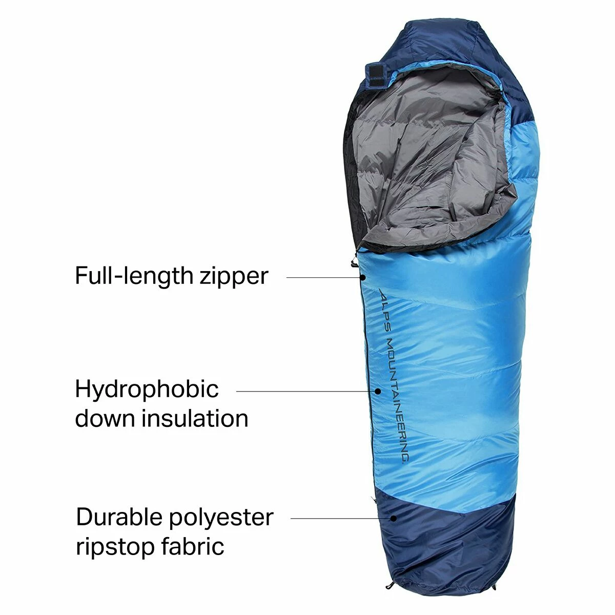 ALPS Mountaineering Down Sleeping Bags Quest 20 Down Sleeping Bag: 20F Down 4 ALPS Mountaineering Down Sleeping Bags Quest 20 Down Sleeping Bag: 20F Down - Image 2