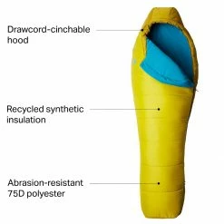 Mountain Hardwear Synthetic Sleeping Bags Bozeman 15 Sleeping Bag: 15F Synthetic -Sleep Online Shop CITSUN D7