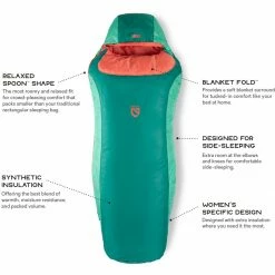NEMO Equipment Inc. Synthetic Sleeping Bags Tempo 50 Sleeping Bag: 50F Synthetic Women's -Sleep Online Shop FREPAPMAL D9