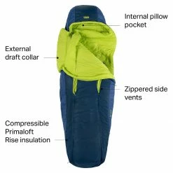 NEMO Equipment Inc. Synthetic Sleeping Bags Forte 20 Sleeping Bag: 20F Synthetic -Sleep Online Shop GLOABY D2