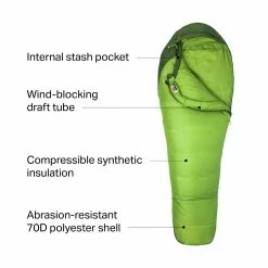 Marmot Synthetic Sleeping Bags Trestles 30 Sleeping Bag: 30F Synthetic -Sleep Online Shop GNLIC D3