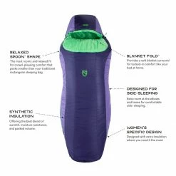 NEMO Equipment Inc. Synthetic Sleeping Bags Tempo 20 Sleeping Bag: 20F Synthetic Women's -Sleep Online Shop HAMMIDNIG D9