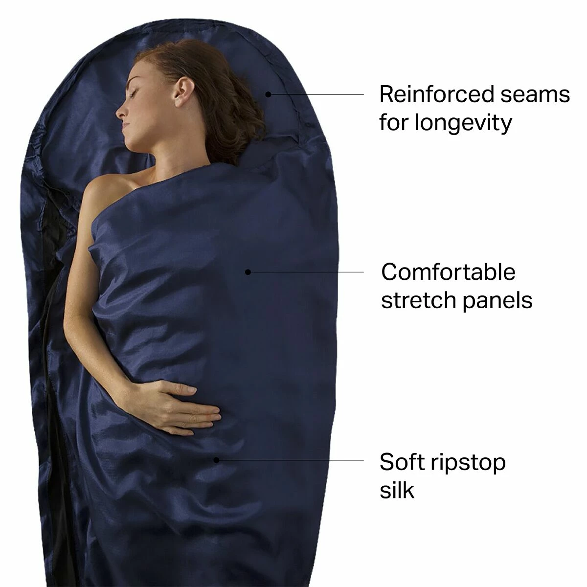 Sea To Summit Sleeping Bag Liners 100% Premium Silk Sleeping Bag Liner 4 Sea To Summit Sleeping Bag Liners 100% Premium Silk Sleeping Bag Liner - Image 2