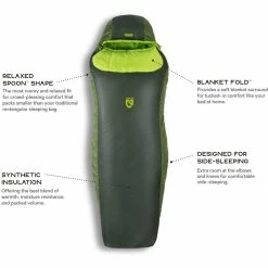 NEMO Equipment Inc. Synthetic Sleeping Bags Tempo 35 Sleeping Bag: 35F Synthetic -Sleep Online Shop SAPDARTIM D10