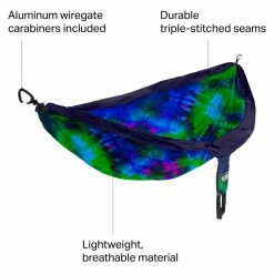 Eagles Nest Outfitters Hammocks DoubleNest Print Hammock -Sleep Online Shop TIEDYEV2 D1
