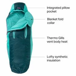 NEMO Equipment Inc. Synthetic Sleeping Bags Forte 35 Sleeing Bag: 35 Degree Synthetic Women's -Sleep Online Shop TWIAUR D2