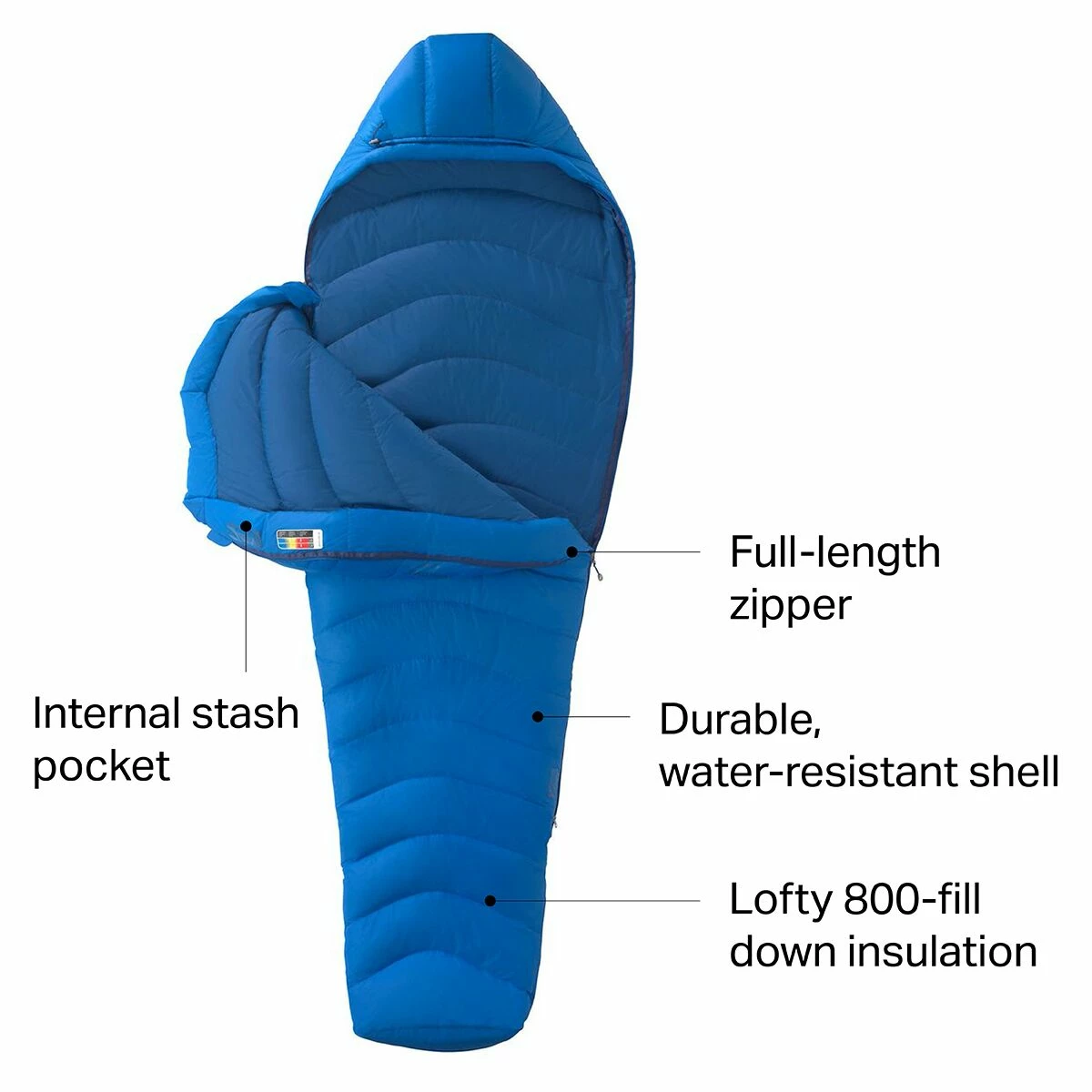 Marmot Down Sleeping Bags Helium Sleeping Bag: 15F Down 4 Marmot Down Sleeping Bags Helium Sleeping Bag: 15F Down - Image 2